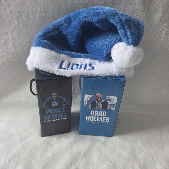 Foco Other - Penei Sewell Brad Holmes Bobblehead Detroit Lions Loyal Member NFL Lot